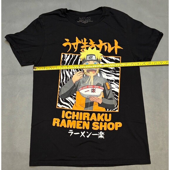 Naruto Shippuden Collection T-Shirt Men Size Medium Ichiraku Ramen Shop - Picture 5 of 6